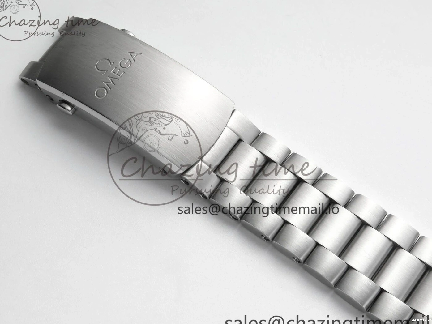 0319 Planet Ocean Master Chronometer 600M 45.5mm SS SCF 1:1 Best Edition Blue Bezel Blue Dial on SS Bracelet A9900 Super Clone Lightweight 7676